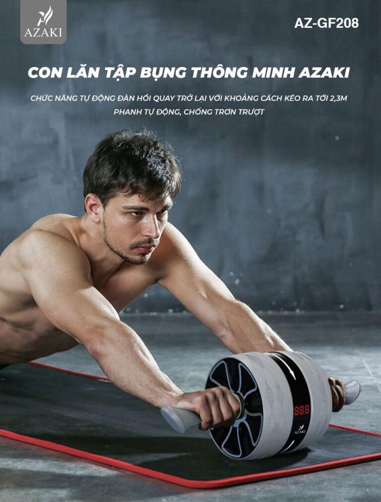 CON LĂN TẬP BỤNG AZAKI GF208 - Hình ảnh 4