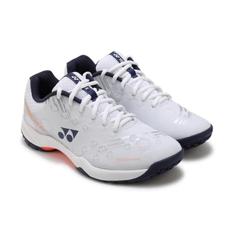 Giày Cầu Lông Yonex Strider Beat White/Orange - Hình ảnh 4