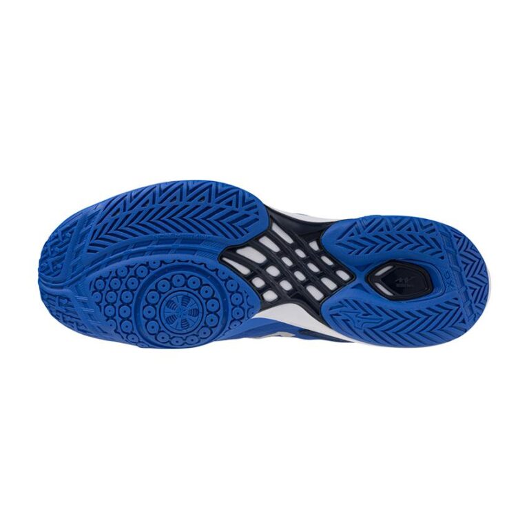 Giày Mizuno Wave Claw 3 - Xanh Trắng Xanh - Hình ảnh 5