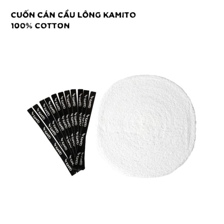 Cuốn cán cầu lông Kamito 100% cotton - Hình ảnh 5