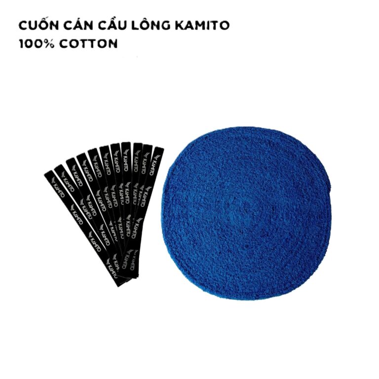 Cuốn cán cầu lông Kamito 100% cotton - Hình ảnh 2