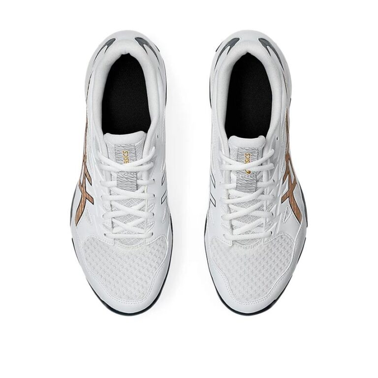 Giày Asics nam Gel-Rocket 11 - White/Pure Gold - Hình ảnh 4