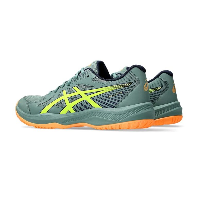 Giày Asics nam Upcourt 6 - Celadon/Safety Yellow - Hình ảnh 5