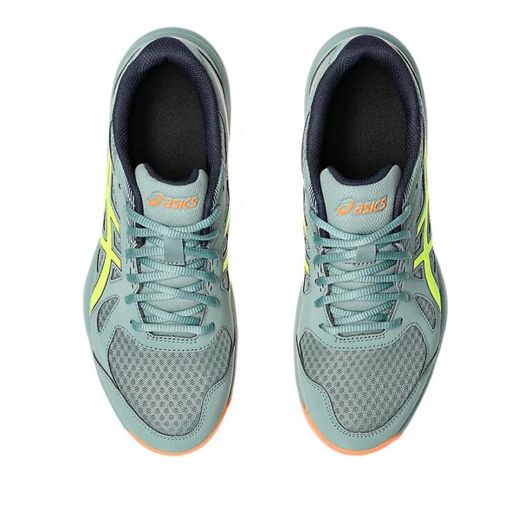Giày Asics nam Upcourt 6 - Celadon/Safety Yellow - Hình ảnh 3