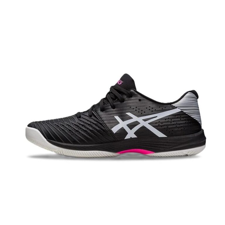 Giày Asics Solution Swift FF - Black/Hot Pink - Hình ảnh 3
