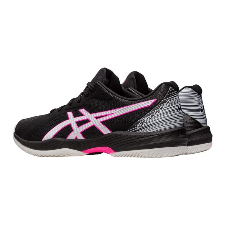 Giày Asics Solution Swift FF - Black/Hot Pink - Hình ảnh 5
