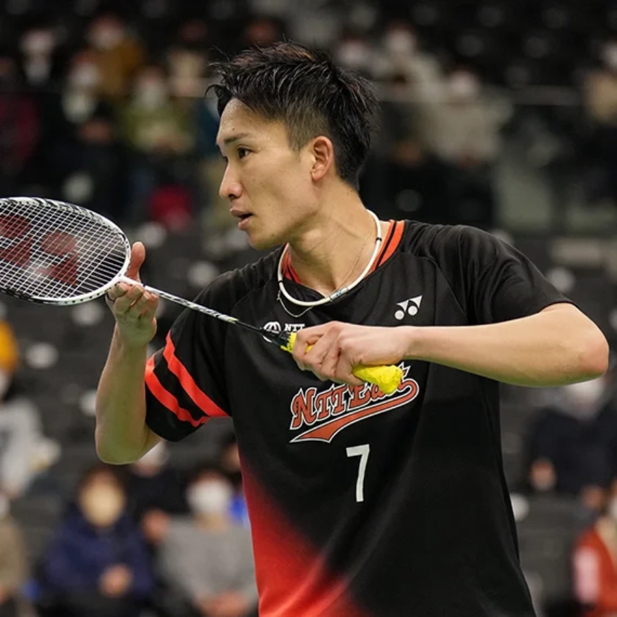Cựu top 1 cầu lông thế giới Kento Momota