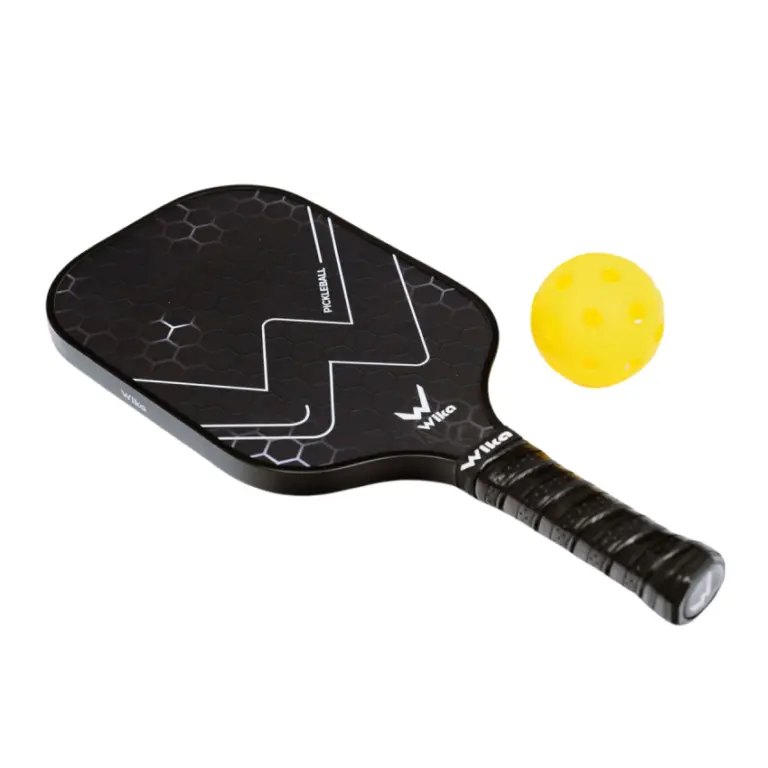 Vợt Pickleball Wika Vigor màu đen xám