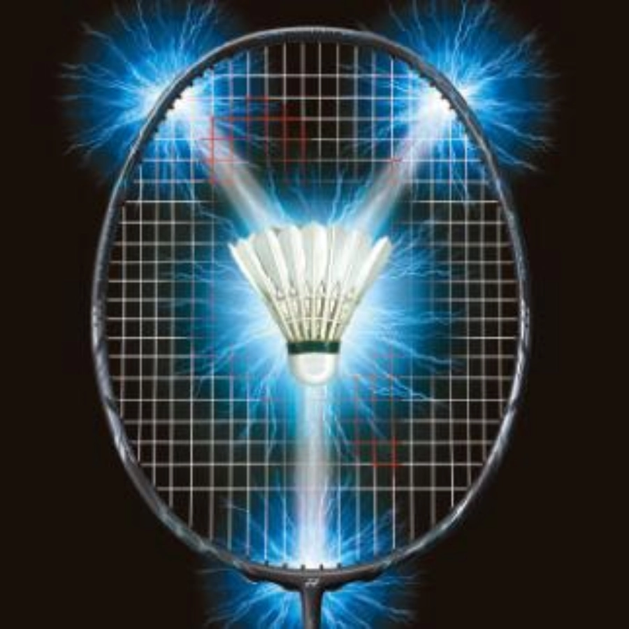 Công nghệ TRI-VOLTAGE SYSTEM Vợt Yonex Voltric Lite - Black/Yellow - 4U5Z