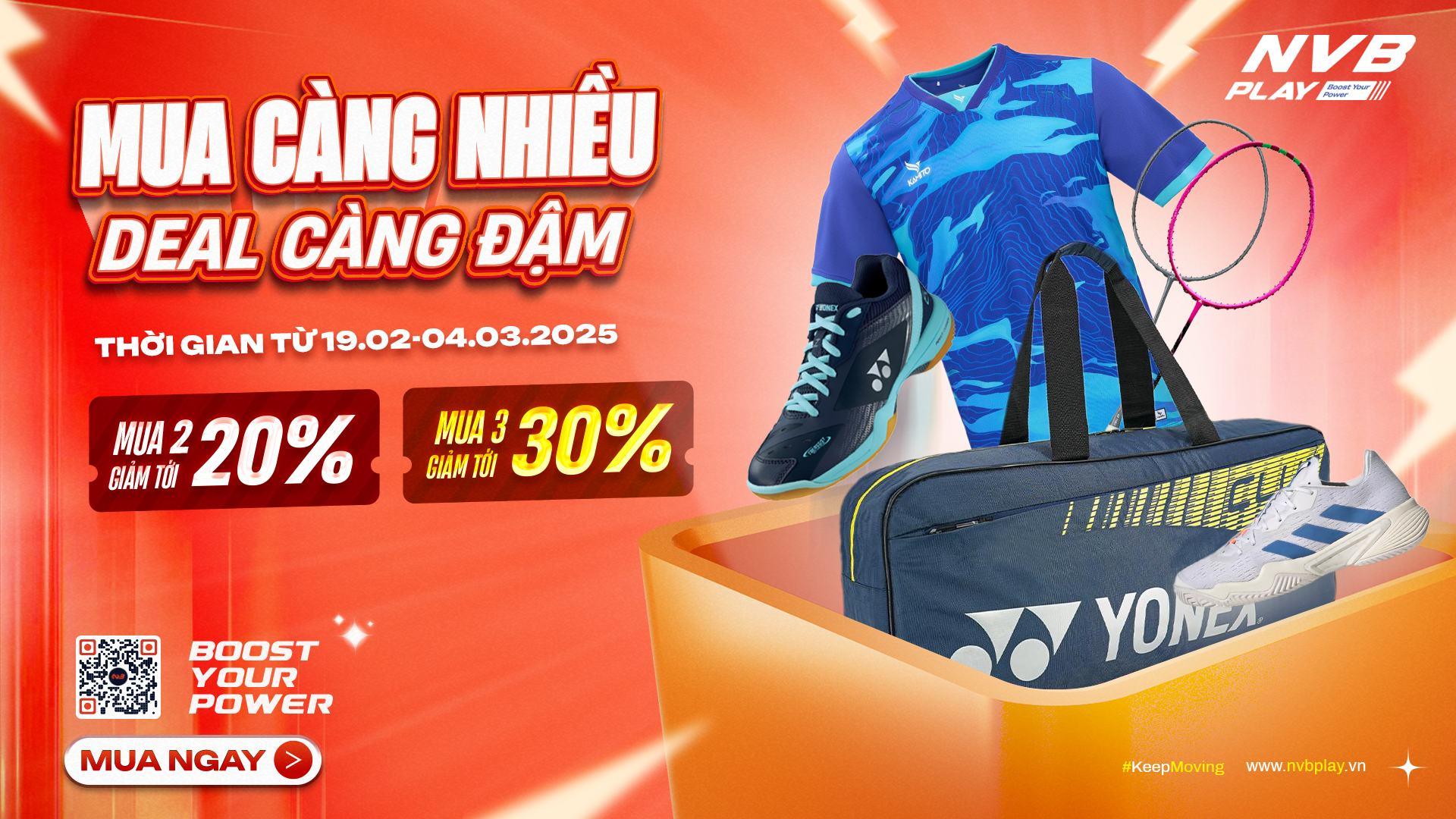 Combo ưu đãi 2025: Mua càng nhiều - Deal càng đậm