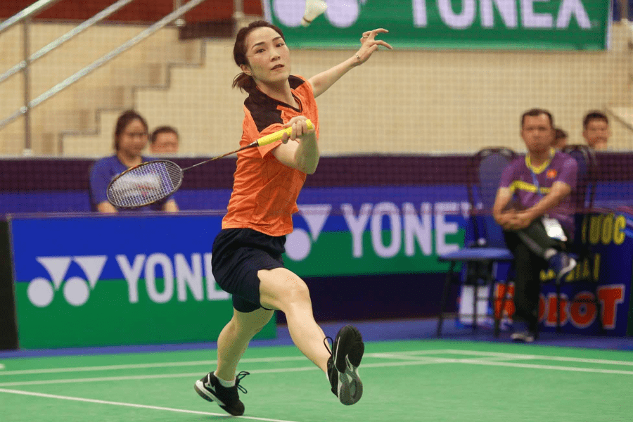 Tay vợt 32 tuổi Vũ Thị Trang