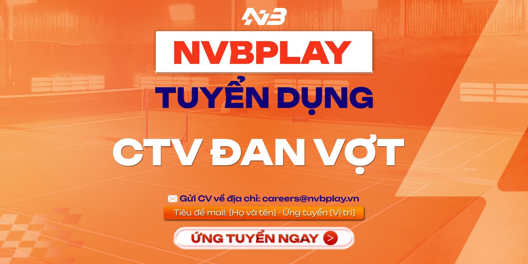Tuyển dụng tháng 4 - CTV Đan vợt 