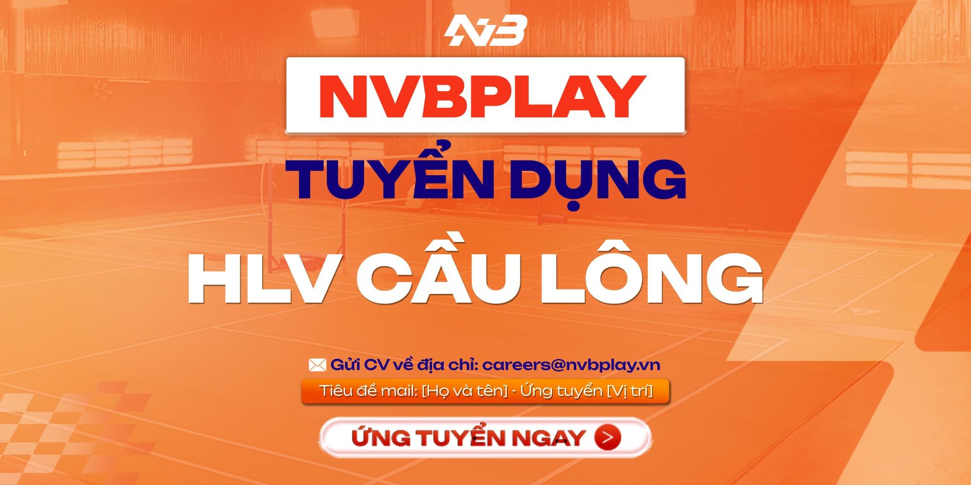 Tuyển dụng tháng 4 - Huấn luyện viên cầu lông